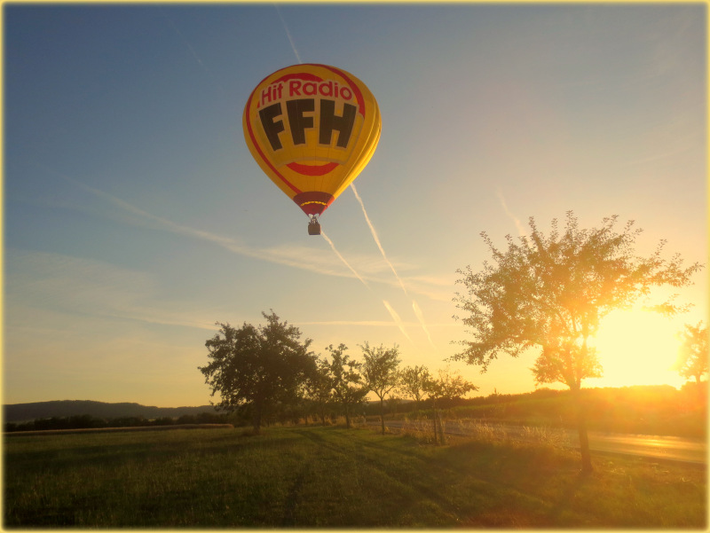 Eine schne Ballonfahrt bei Wehrheim